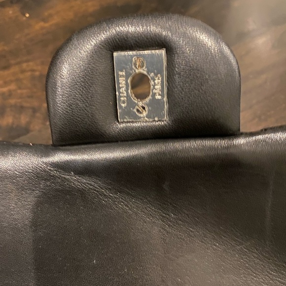 CHANEL Large Quilted Lamb Leather Classic Flap Handbag - Picture 6 of 16